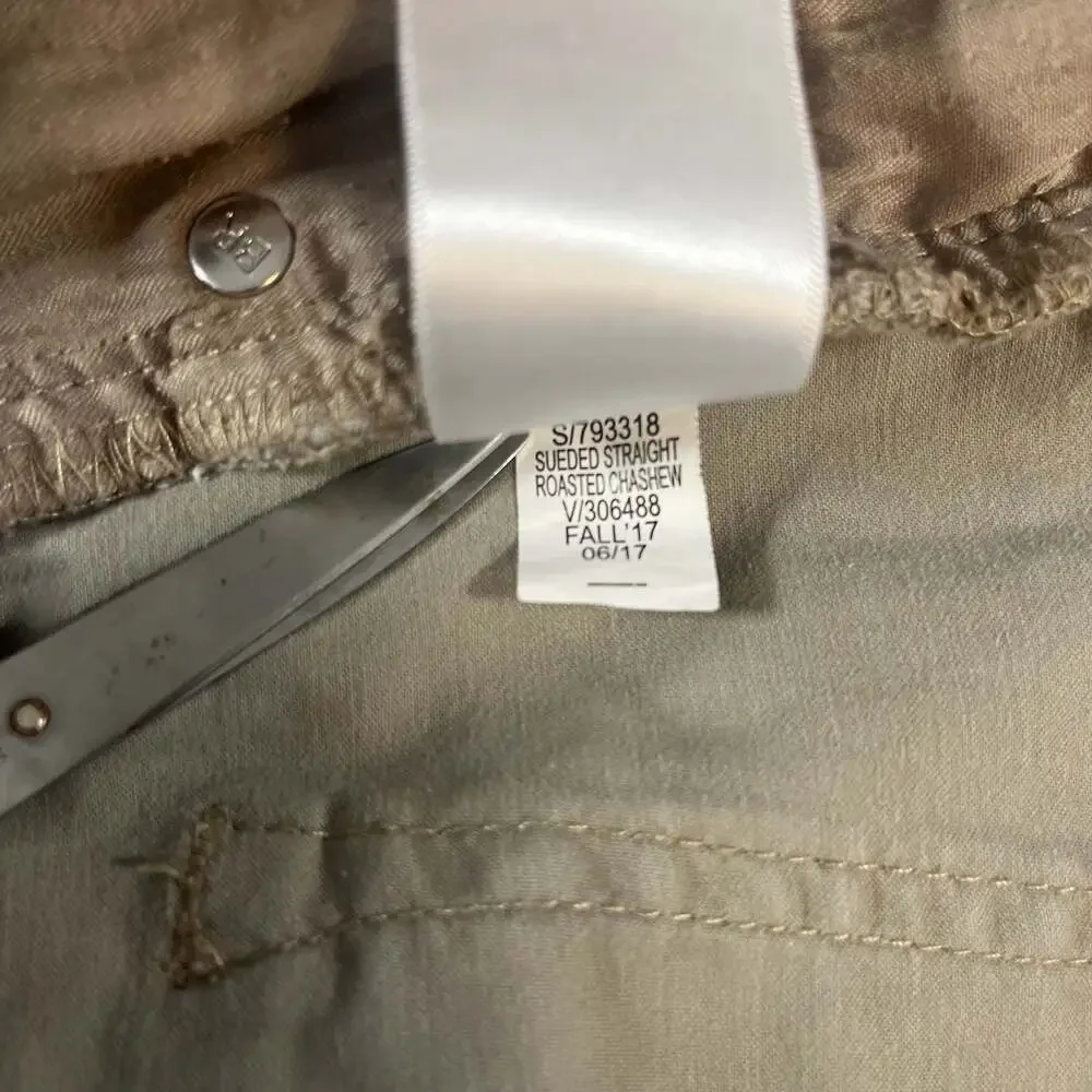 Banana Republic Straight Leg Khaki Casual Pants, Men’s35x32